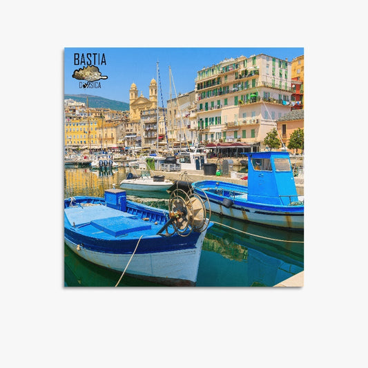 Impressions sur toile carrées sans cadre Bastia Corsica