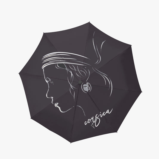 Parapluie automatique en vinyle Ribella Corsica