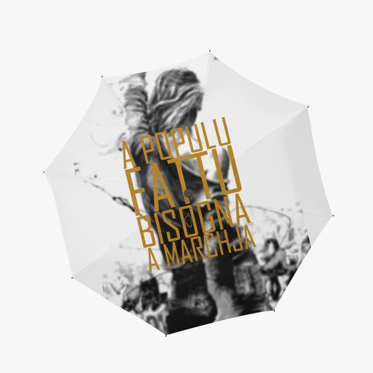 Parapluie automatique en vinyle A Populu Fattu