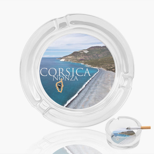 Cendrier en verre Nonza Corsica