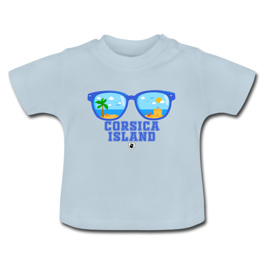 T-shirt Bébé Corsica Island - Ochju Ochju bleu clair / 3-6 mois SPOD T-shirt Bébé T-shirt Bébé Corsica Island