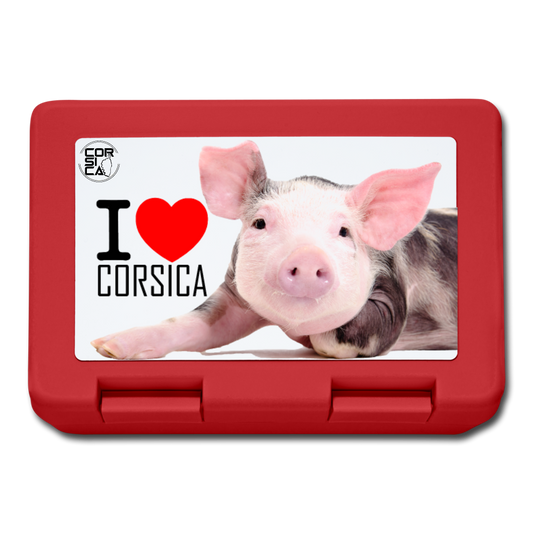 Boîte à goûter I Love Corsica - Ochju Ochju SPOD Boîte à goûter. Boîte à goûter I Love Corsica