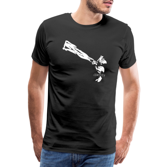T-shirt Premium Homme Bandeau Corse - Ochju Ochju noir / S SPOD T-shirt Premium Homme T-shirt Premium Homme Bandeau Corse