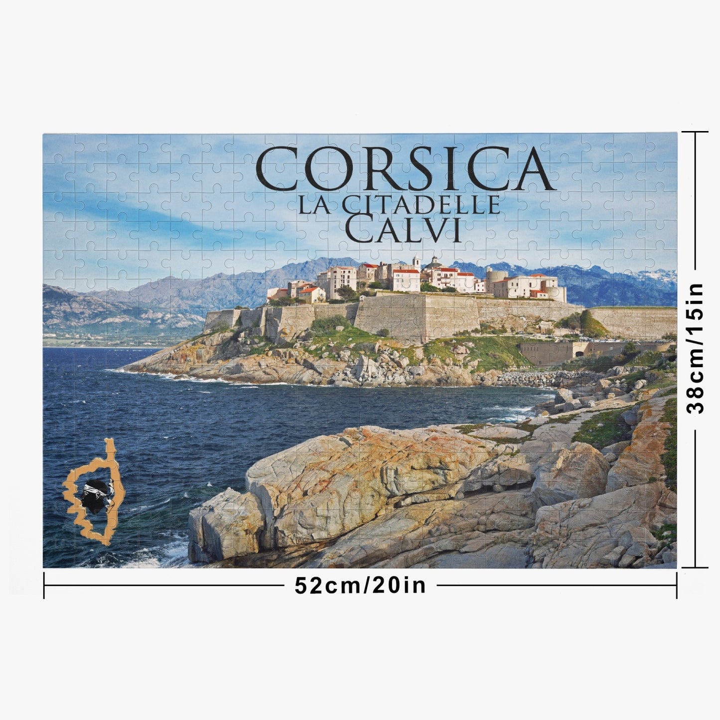 Puzzle (500 pièces) Calvi Corsica