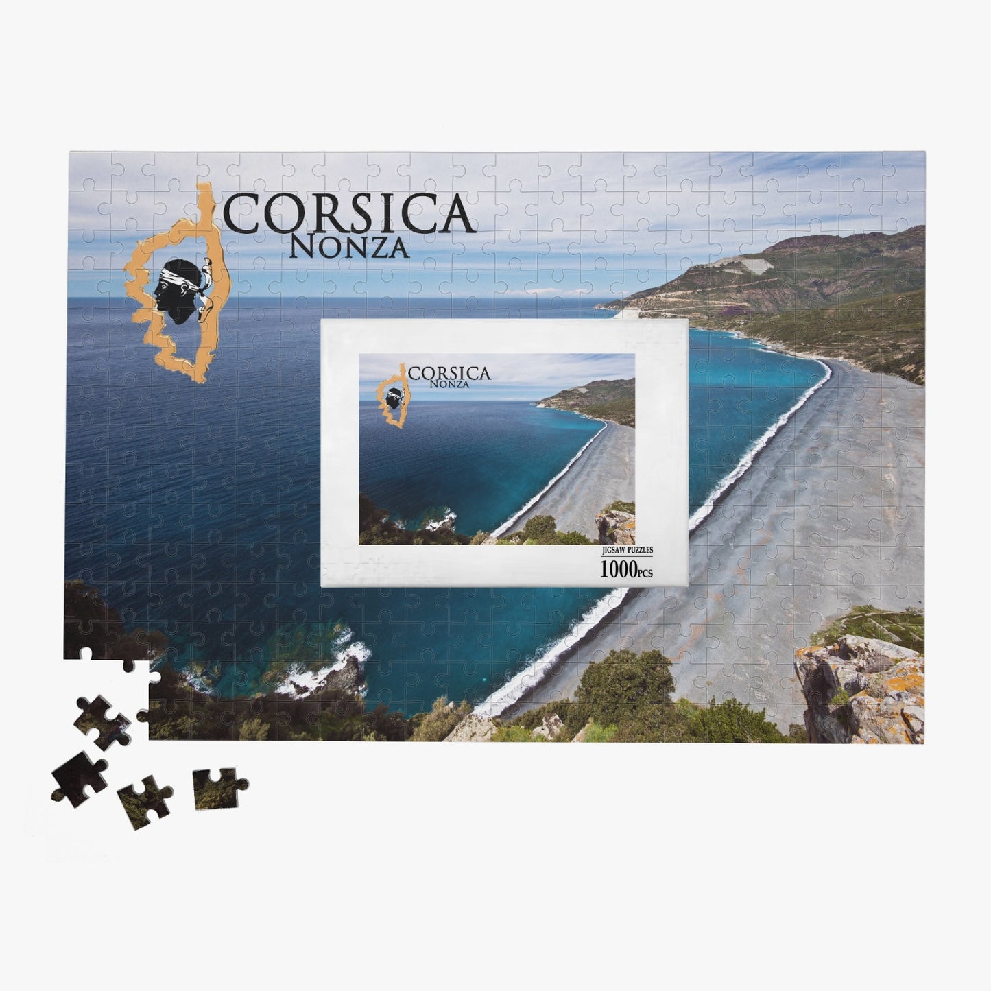 Puzzle (1000 pièces) Nonza Corsica
