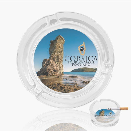 Cendrier en verre Rogliano Corsica