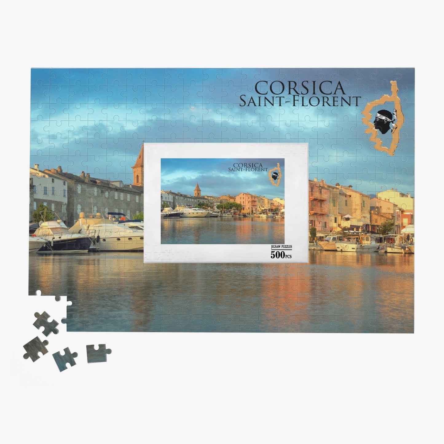 Puzzle (500 pièces) St-Florent Corsica