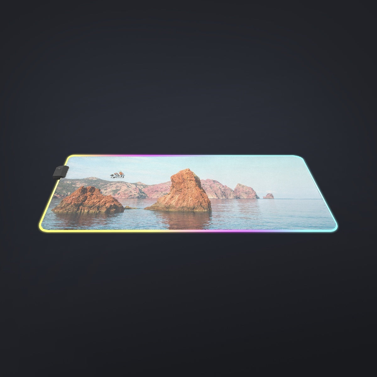 Tapis de souris Jeu LED Corsica Scandola