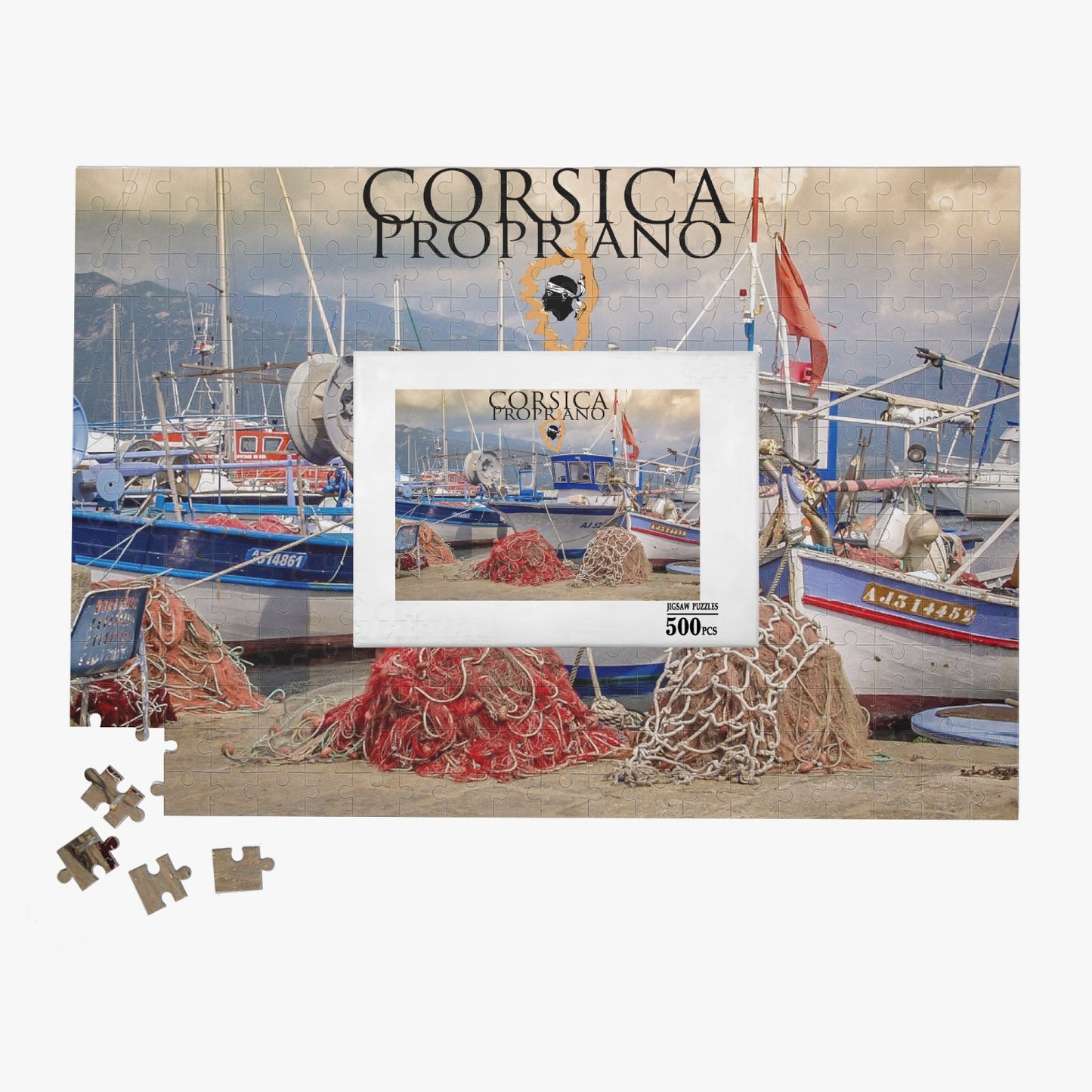 Puzzle (500 pièces) Propriano Corsica