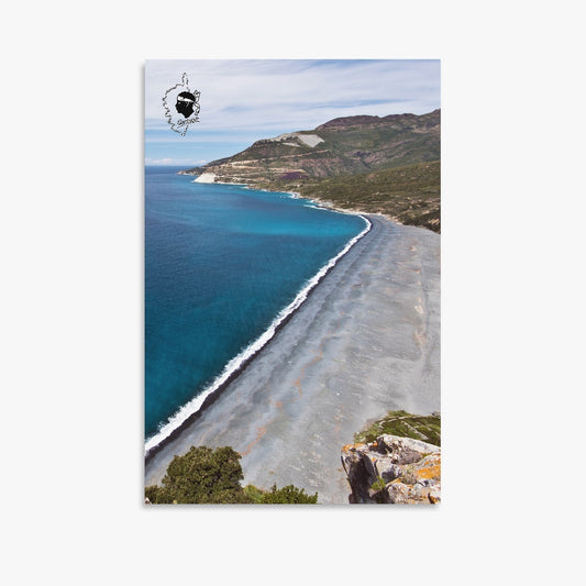 Impressions sur toile rectangulaires sans cadre Nonza Corsica