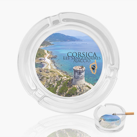 Cendrier en verre Les Sanguinaires Corsica