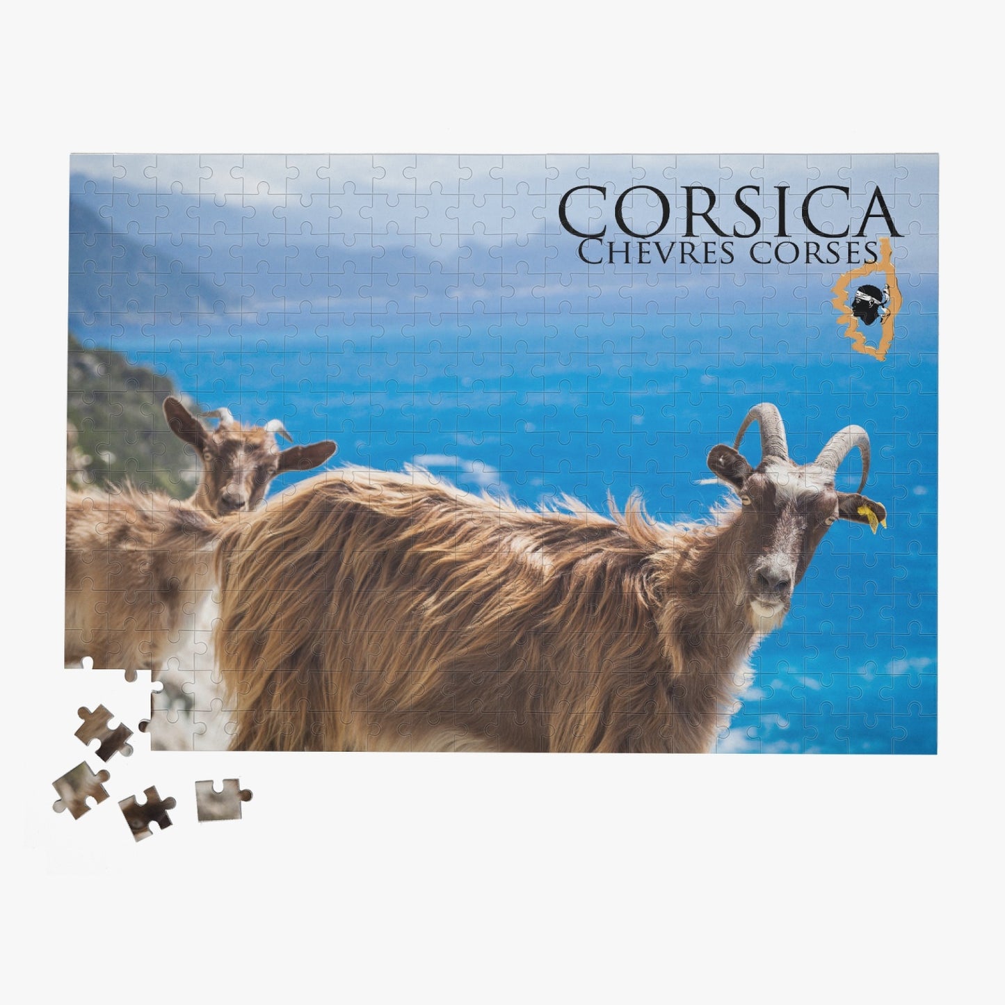 Puzzle (500 pièces) Chèvres Corses