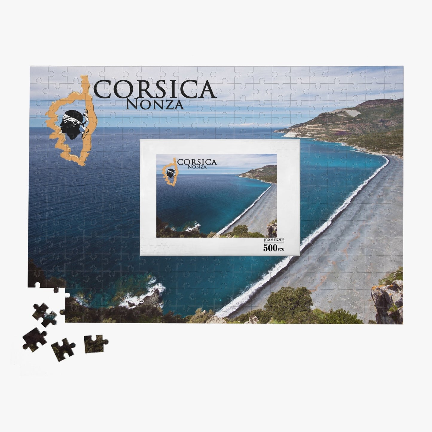 Puzzle (500 pièces) Nonza Corsica