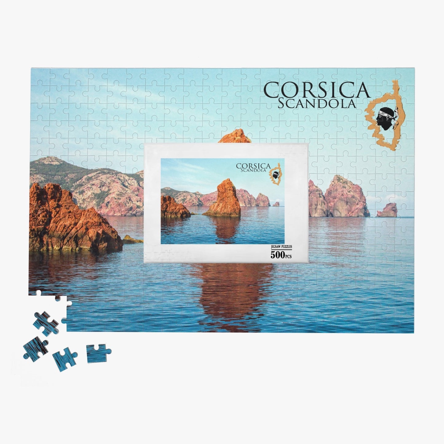 Puzzle (500 pièces) Scandola Corsica
