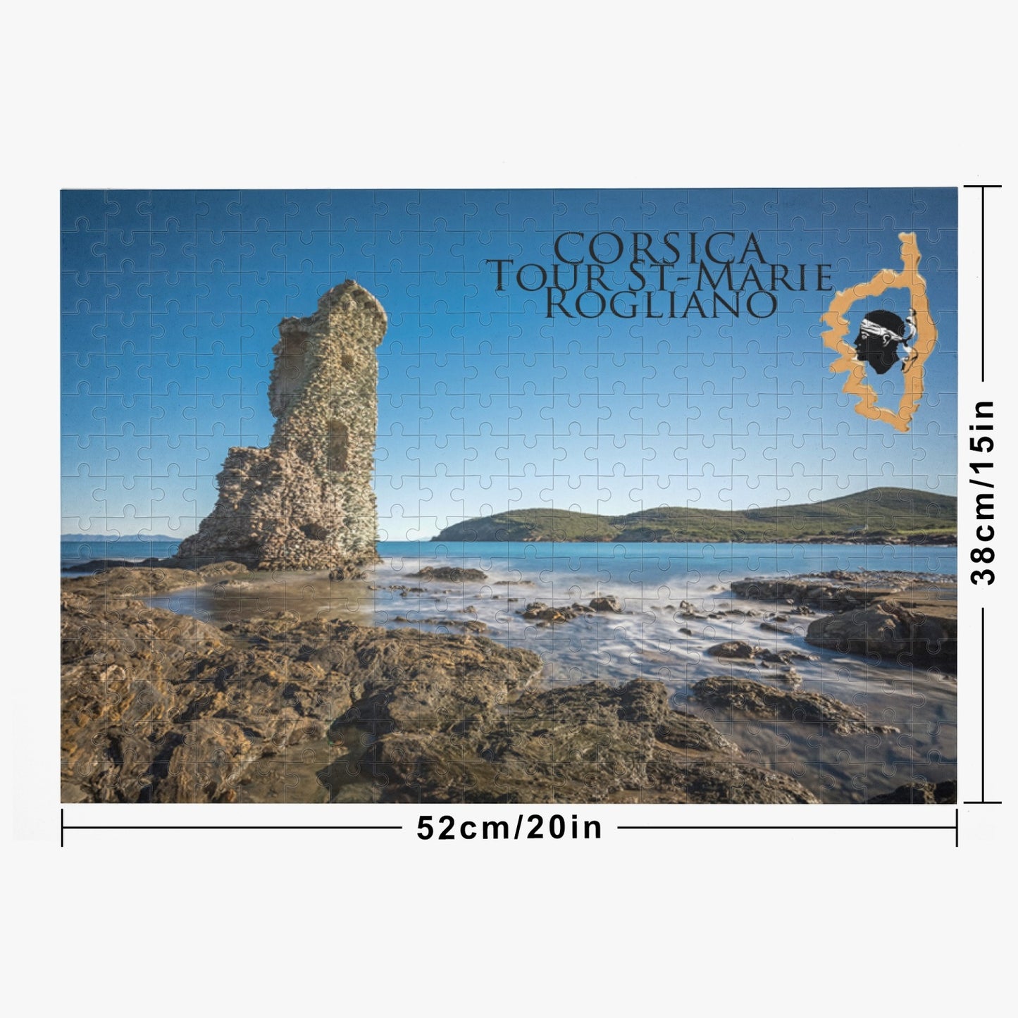 Puzzle (500 pièces) Rogliano Corsica