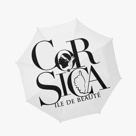 Parapluie automatique en vinyle Corsica Île de Beauté