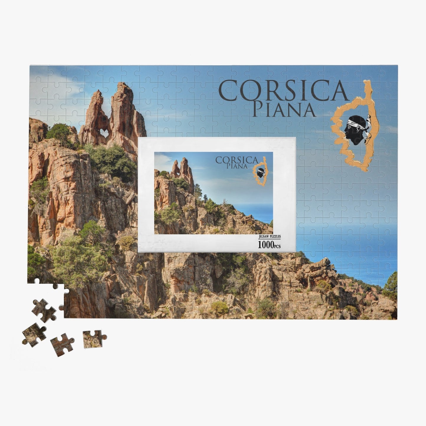 Puzzle (1000 pièces) Piana Corsica