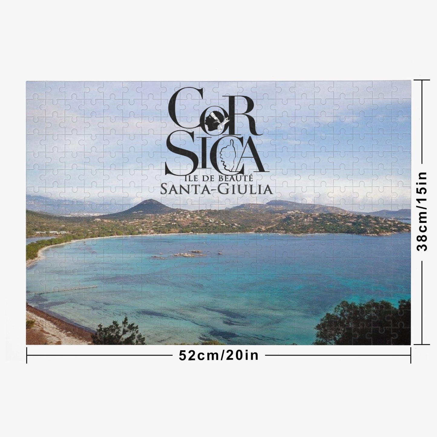 Puzzle (500 pièces) Santa-Giulia Corsica