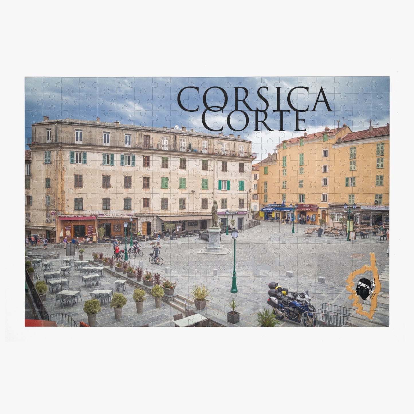 Puzzle (1000 pièces) Corte Corsica