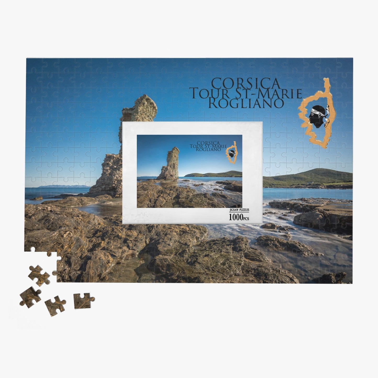 Puzzle (1000 pièces) Tour St-Marie Corsica