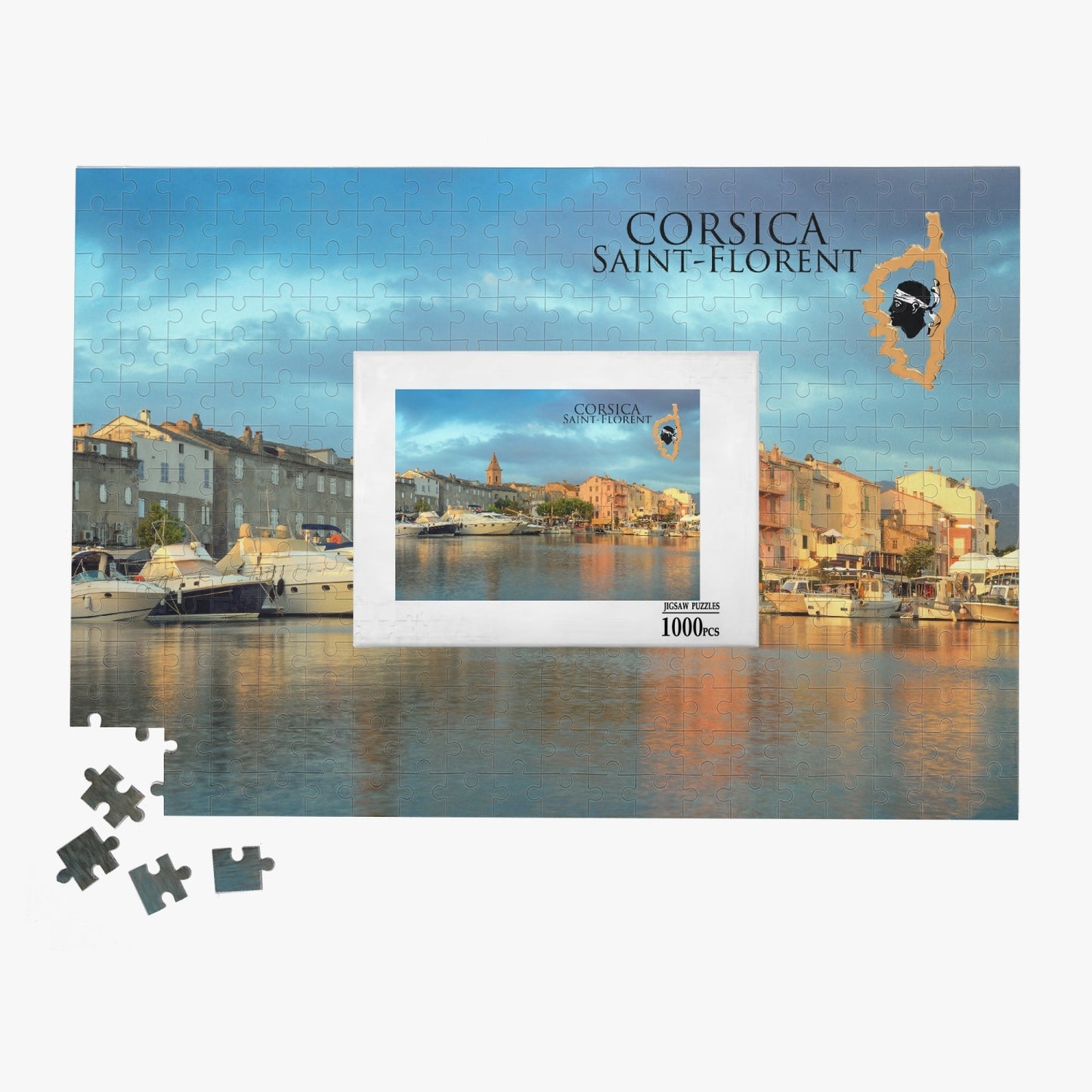 Puzzle (1000 pièces) St-Florent Corsica