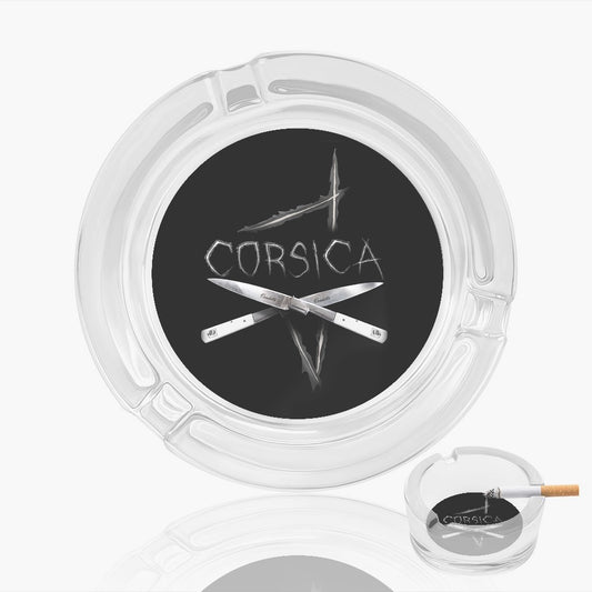 Cendrier en verre Vendetta Corsica