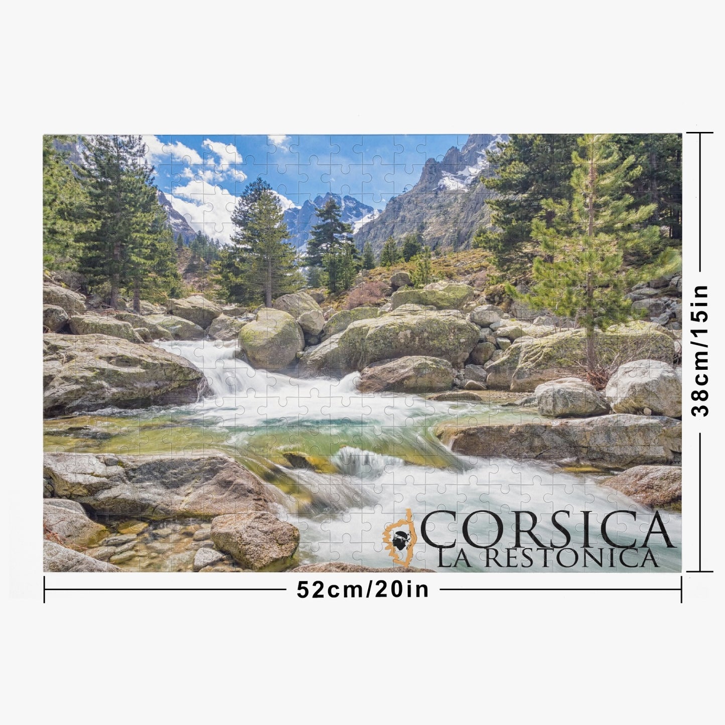 Puzzle (500 pièces) La Restonica Corsica