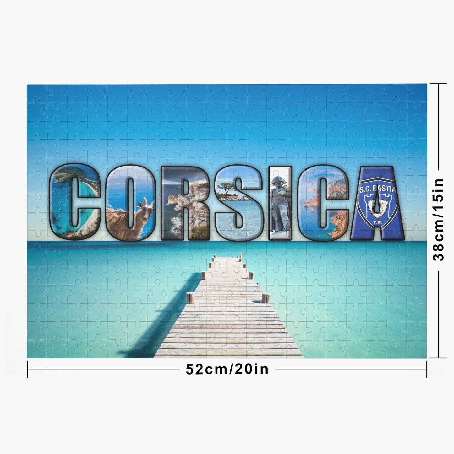 Puzzle (500 pièces) Corsica