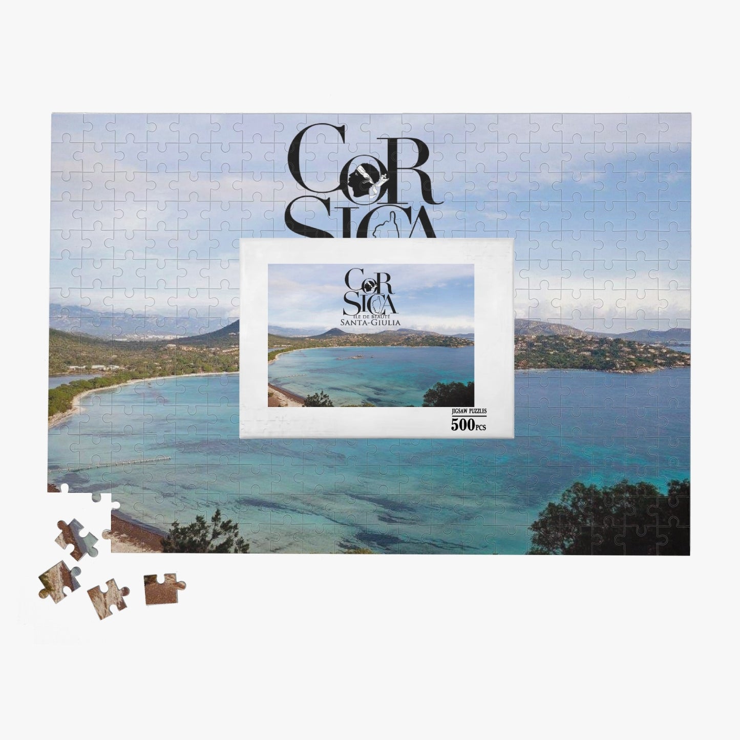 Puzzle (500 pièces) Santa-Giulia Corsica