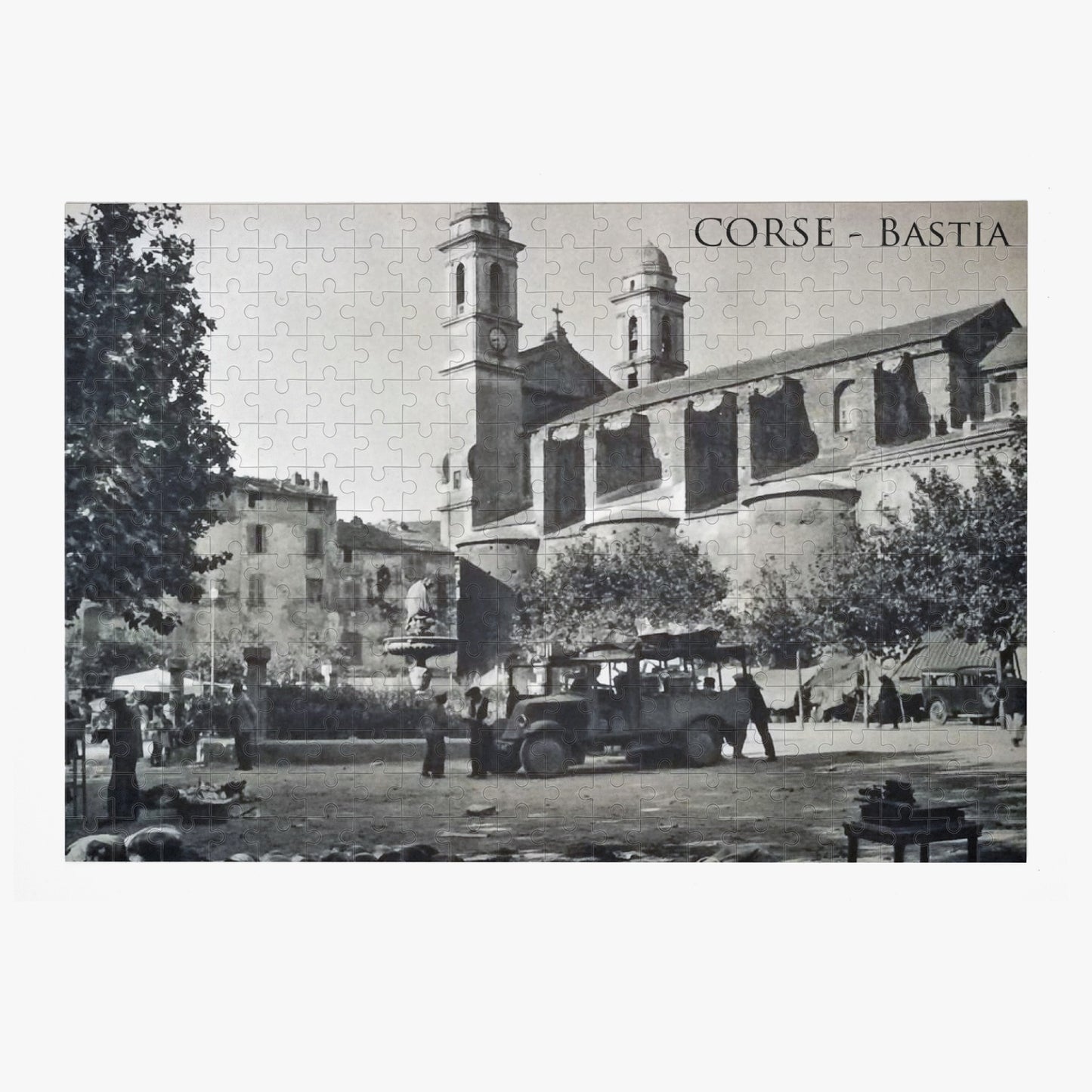 Puzzle (500 pièces) Bastia N&B