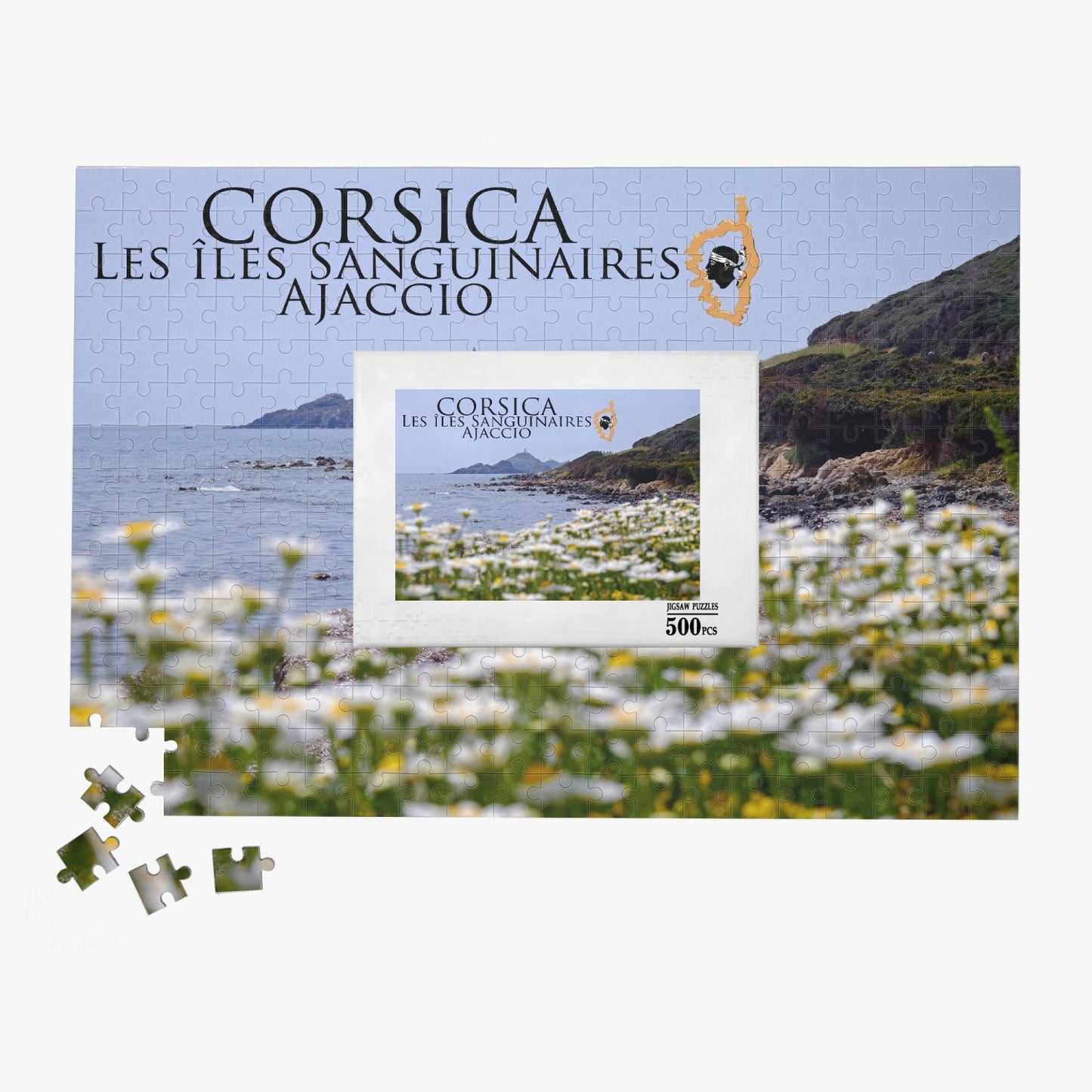 Puzzle (500 pièces) Les Sanguinaires Corsica