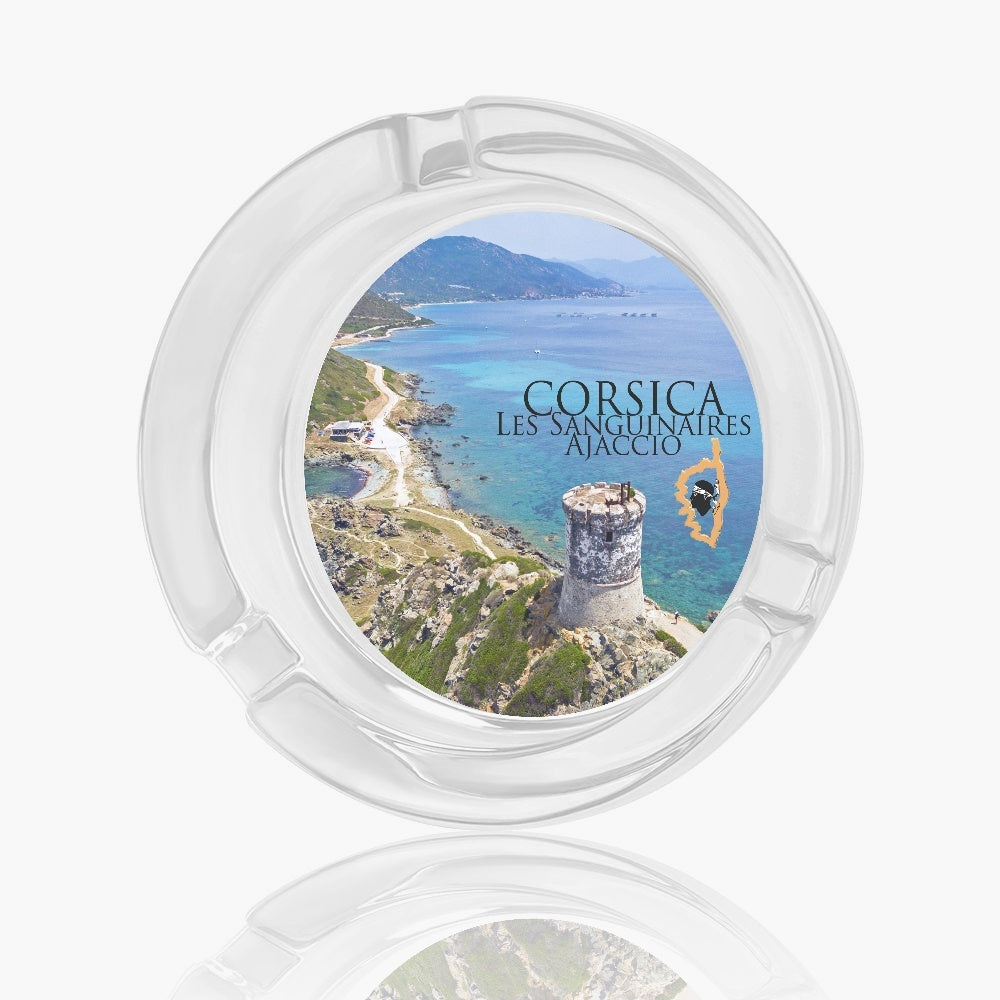 Cendrier en verre Les Sanguinaires Corsica