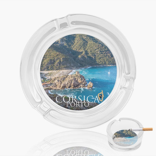 Cendrier en verre Porto Corsica