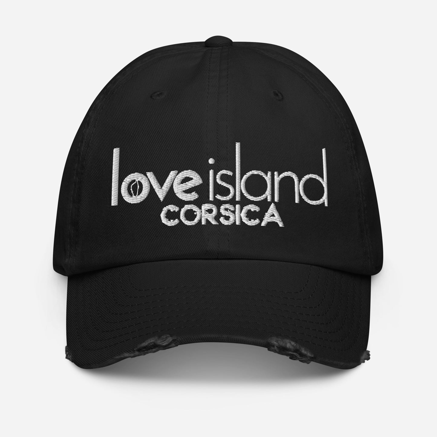 Casquette effet usé Love Island Corsica