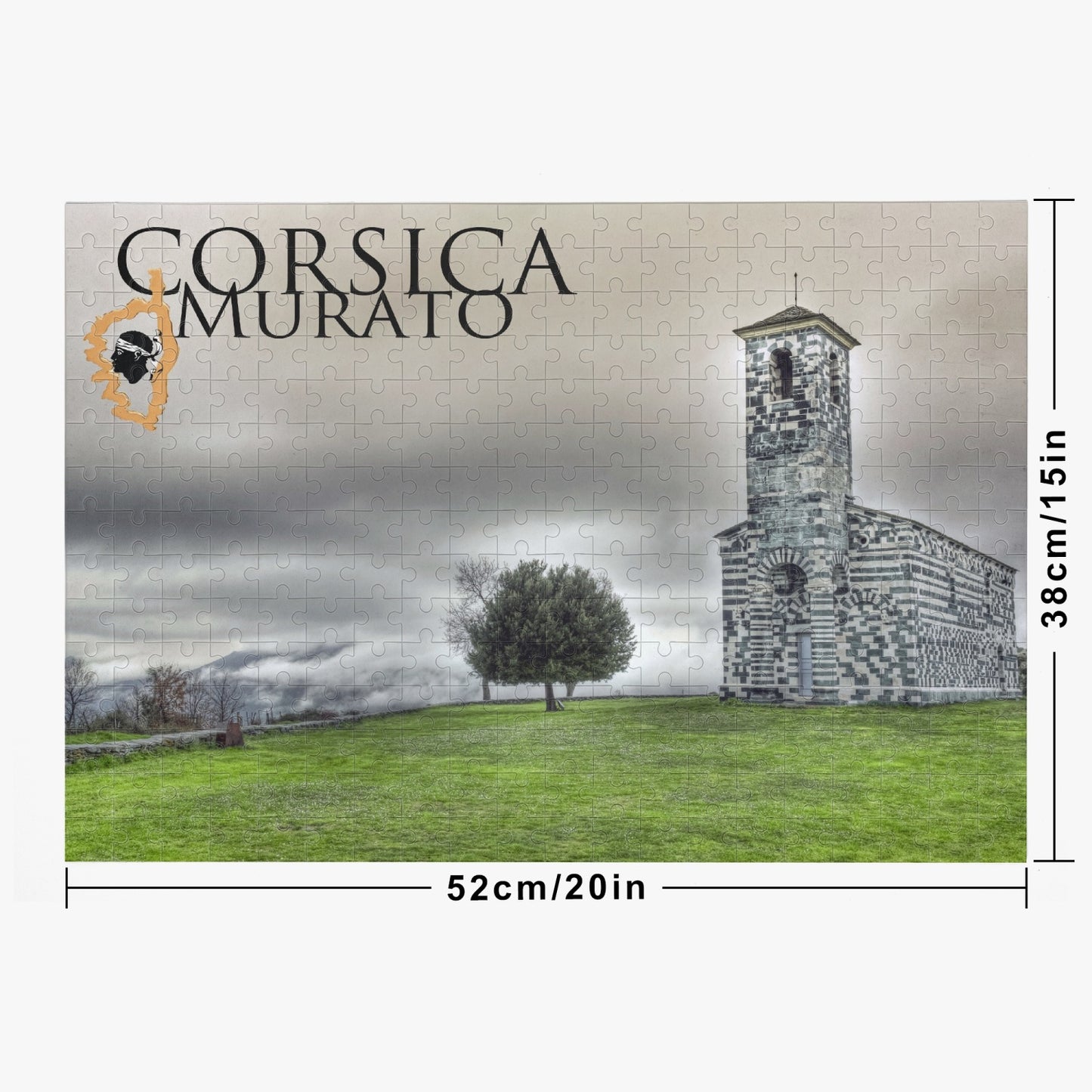 Puzzle (500 pièces) Murato Corsica