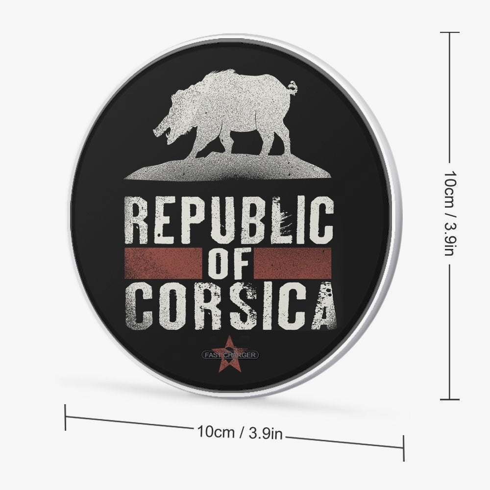 Chargeur sans fil 10W Republic of Corsica