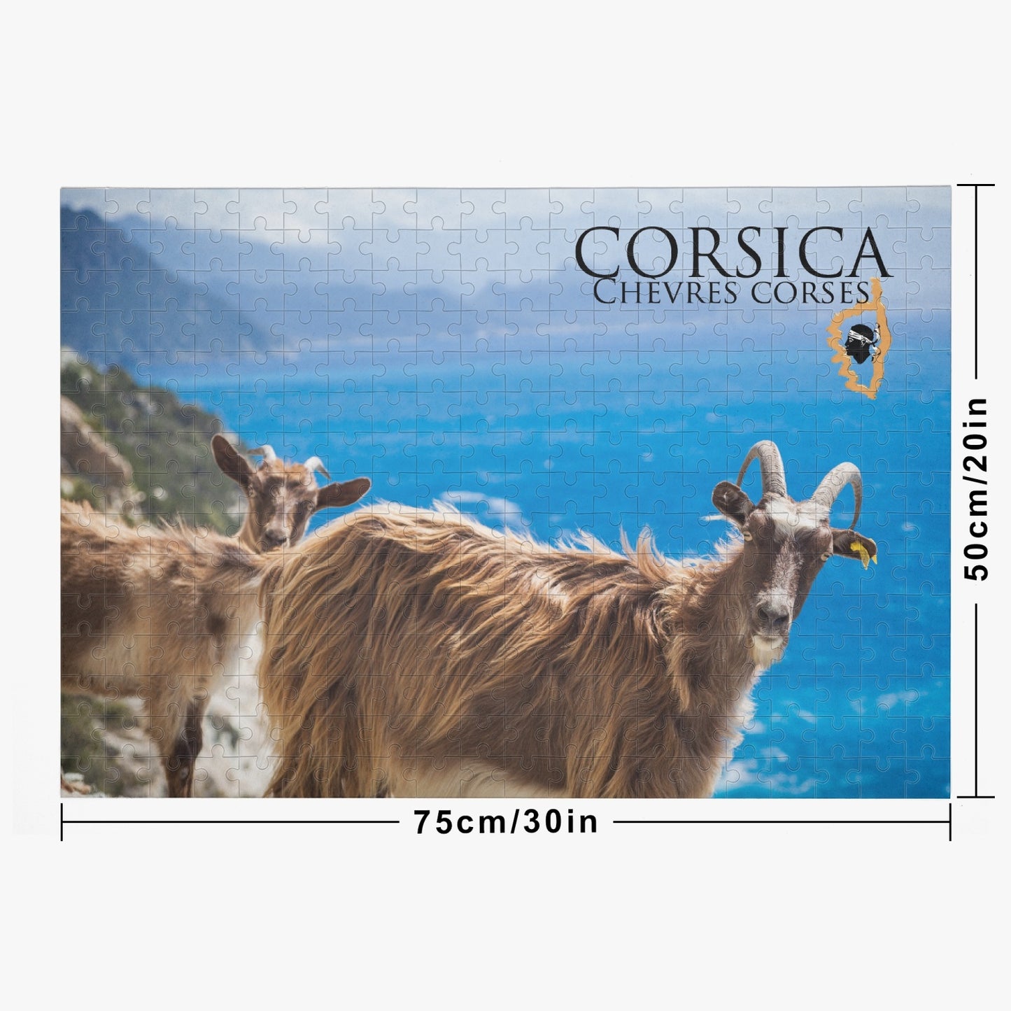 Puzzle (1000 pièces) Chèvres Corses