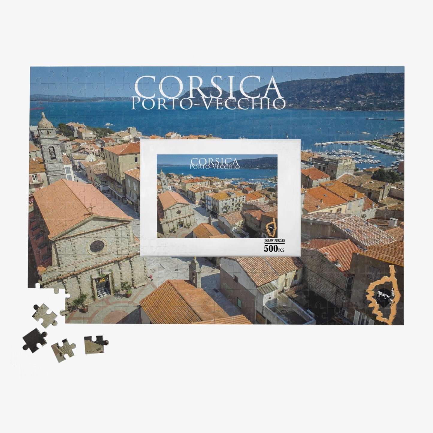 Puzzle (500 pièces) Porto-Vecchio Corsica