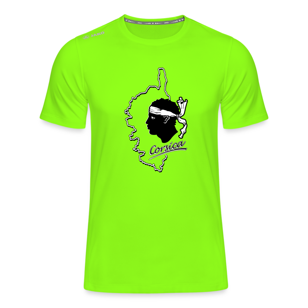 T-shirt Run 2.0 JAKO Homme - vert néon
