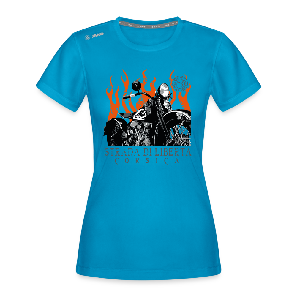T-shirt Run 2.0 JAKO Femme Strada di Libertà - bleu saphir