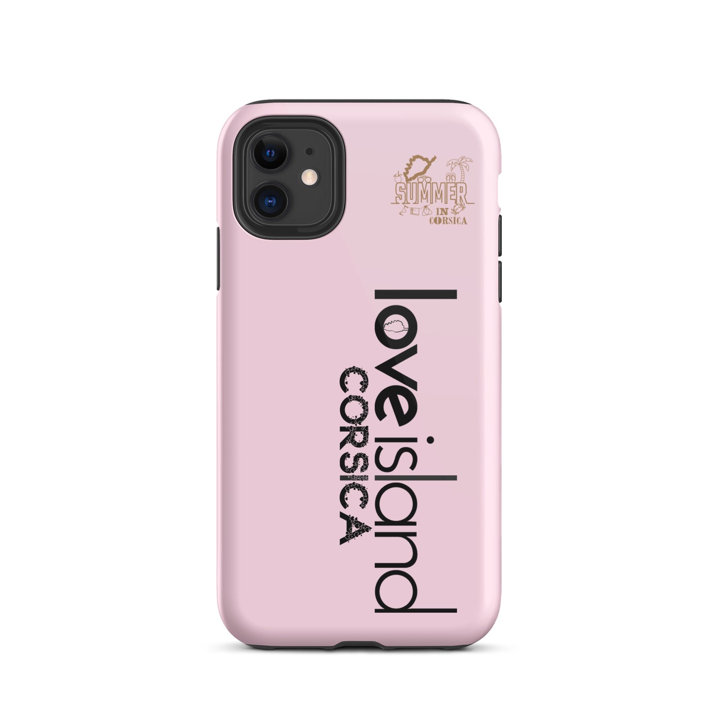 Coque d'iPhone rigide Love Island Corsica