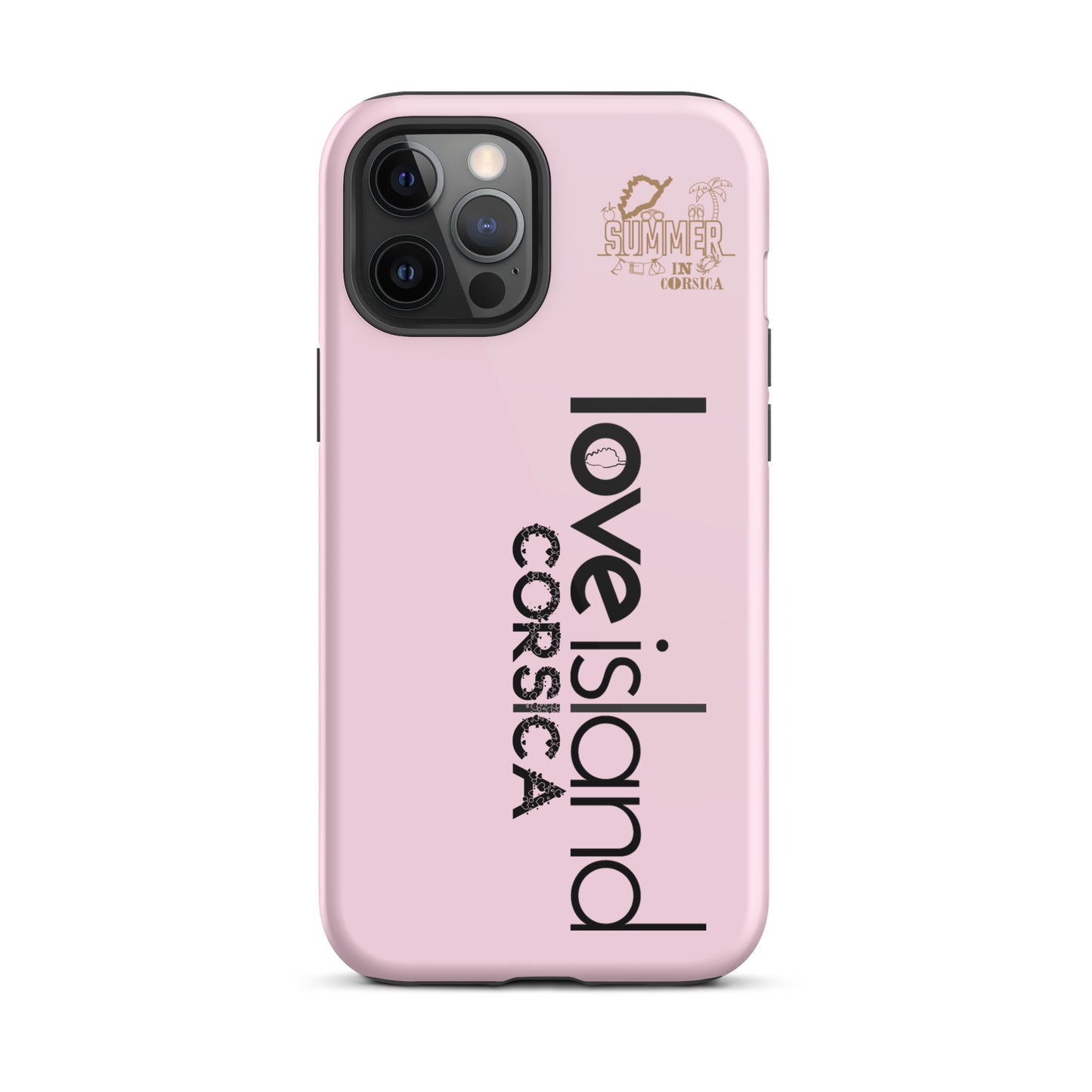 Coque d'iPhone rigide Love Island Corsica