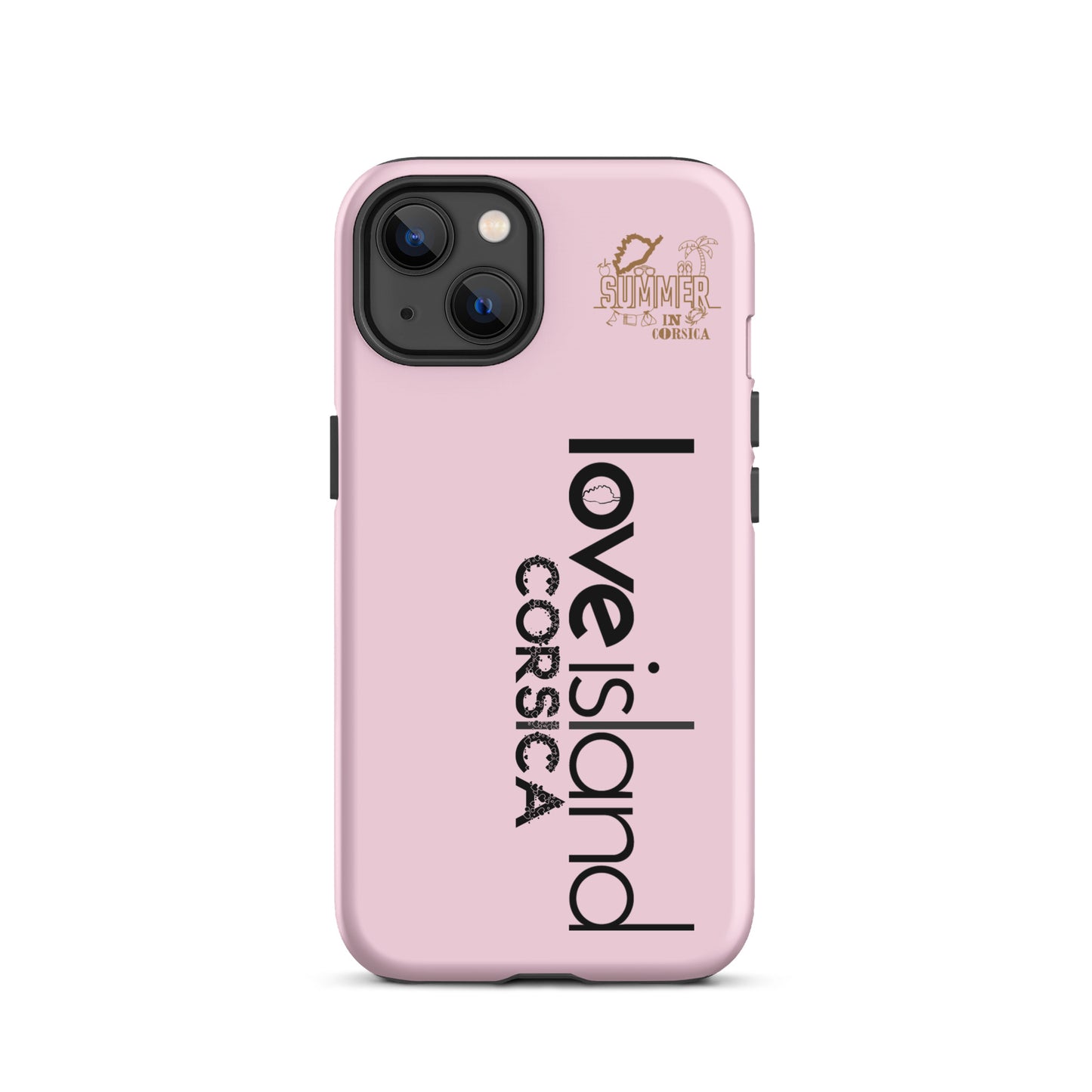 Coque d'iPhone rigide Love Island Corsica