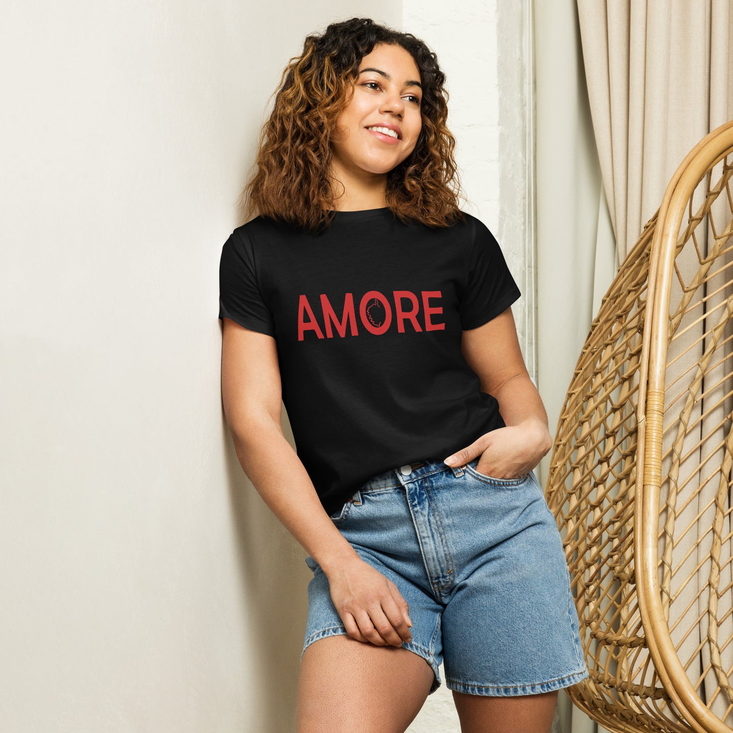 T-shirt taille haute Amore
