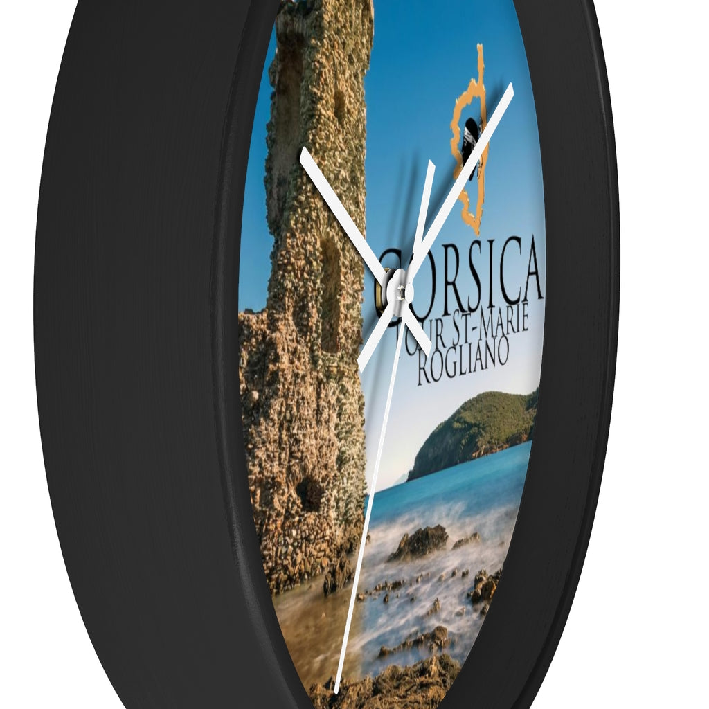 horloge Tour St-Marie Corsica - Ochju Ochju Printify Home Decor horloge Tour St-Marie Corsica