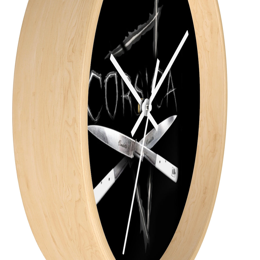 horloge Vendetta Corsa - Ochju Ochju Printify Home Decor horloge Vendetta Corsa