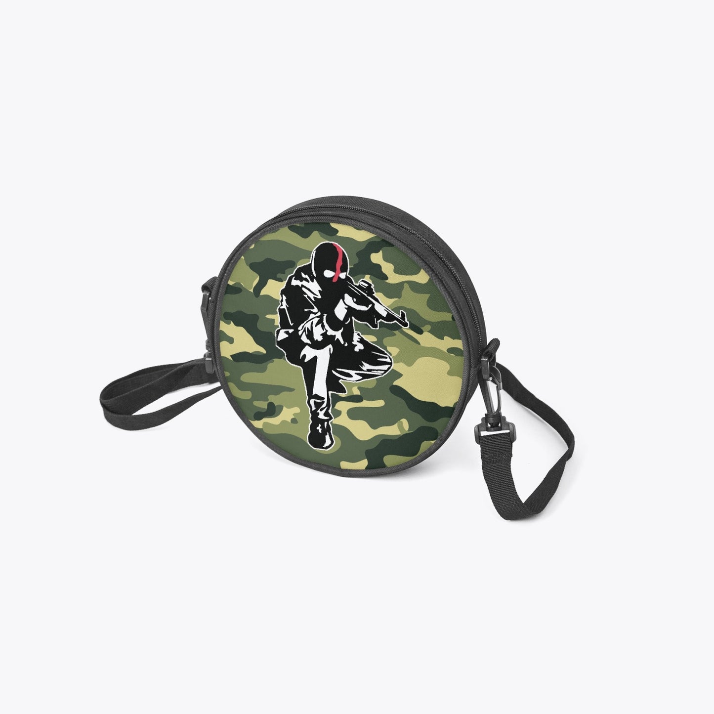 Sac cartable rond Ribellu Camouflage