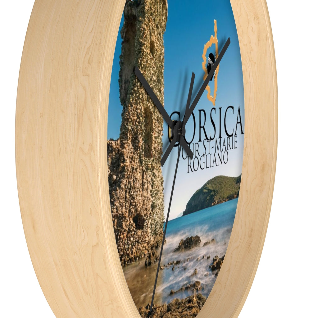 horloge Tour St-Marie Corsica - Ochju Ochju Printify Home Decor horloge Tour St-Marie Corsica