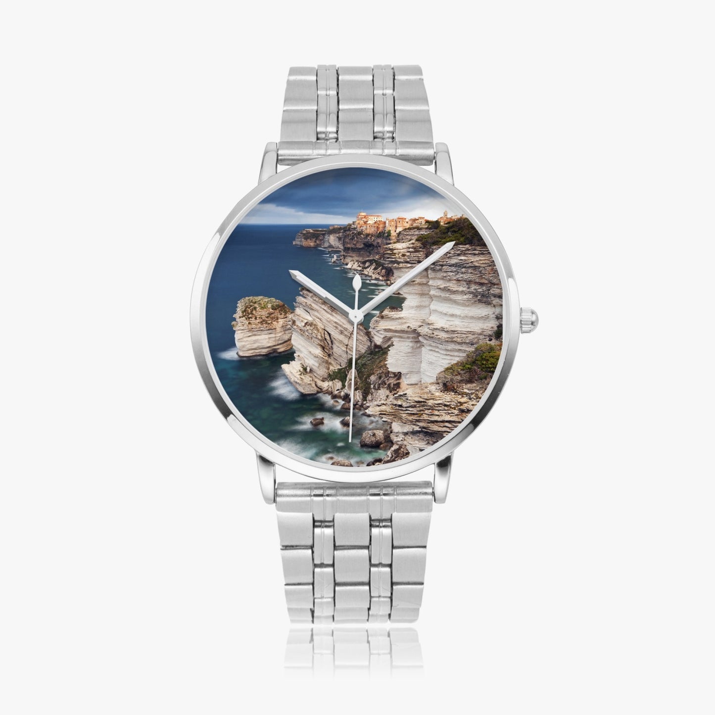 Montre à quartz avec bracelet en acier Bonifacio