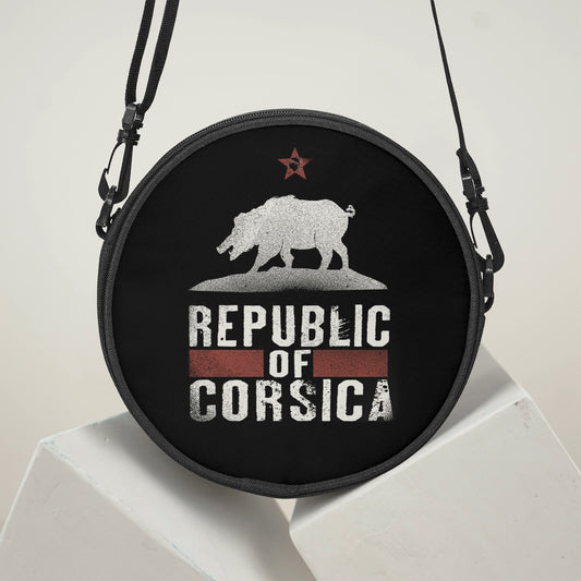 Sac cartable rond Republic of Corsica